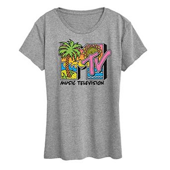 Women's MTV Beach Scene Graphic Tee