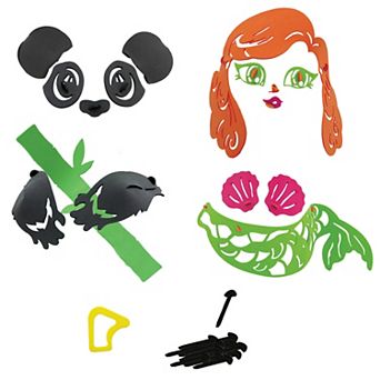 Wham-O Snowman Kit, DIY Kit Includes 16 pc Foam Pieces, 1 pc Snow Shaper and 20 pc Plastic Stakes