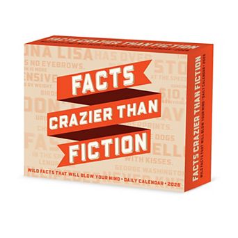 Willow Creek Press 2026 Facts Crazier Than Fiction Daily Desktop Calendar