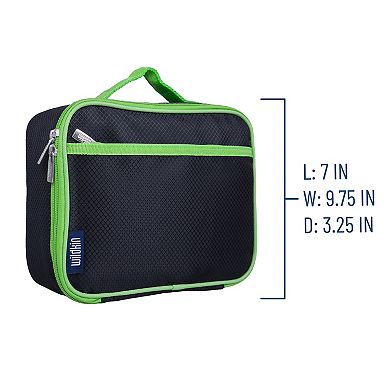 Rip-stop Black/green Lunch Box