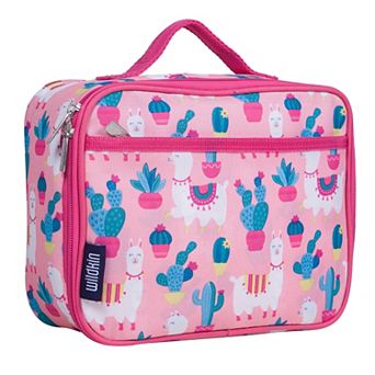 Llamas And Cactus Pink Lunch Box