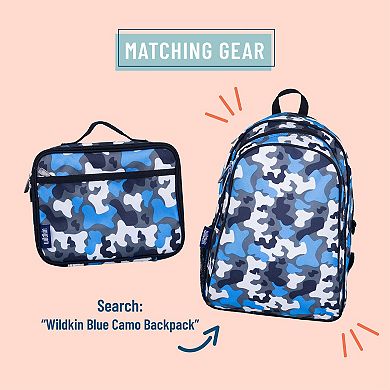 Blue Camo Lunch Box