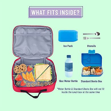 Cardinal Red Lunch Box