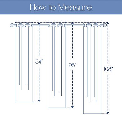 Awesome Home Linen Slub Set of 2 Blackout Curtain Panels