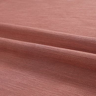 Awesome Home Woven Texture Set of 2 Room Darkening Curtain Panels