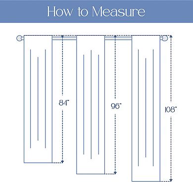Awesome Home Chenille Blackout Set of 2 Back Tab Curtain Panels
