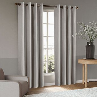 Awesome Home Kohl's Blackout Linen Blend Set of 2 Curtain Panels