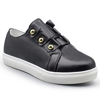 Henry Ferrera Charming Lady Women's Comfort Sneaker Unique Button