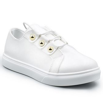 Henry Ferrera Charming Lady Women's Comfort Sneaker Unique Button
