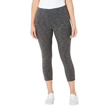 Catherines Women's Plus Size Knit Legging Capri