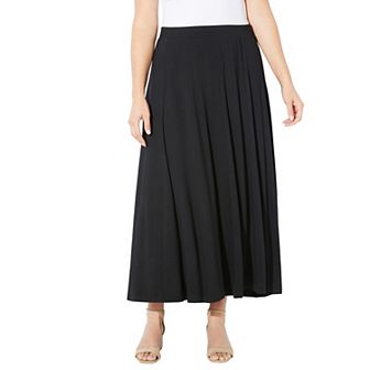 Catherines Women's Plus Size Anywear Seamed Skirt