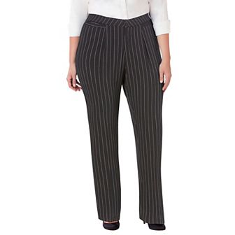 Catherines Women's Plus Size Petite Right Fit Pant (Curvy)