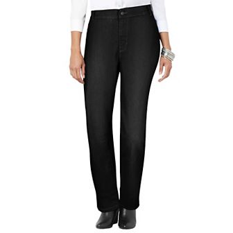 Catherines Women's Plus Size Petite Right Fit Moderately Curvy Jean