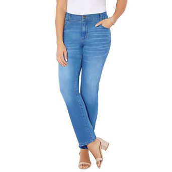 Catherines Women's Plus Size Right Fit Moderately Curvy Jean