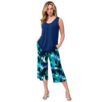 Roaman's Women's Plus Size Ultra Drape Tank Top