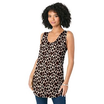 Roaman's Women's Plus Size Ultra Drape Tank Top