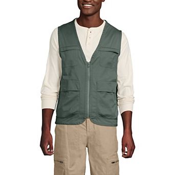 Men's Lands' End Lightweight Utility Vest