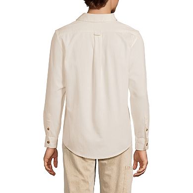 Men's Lands' End Sailcloth Overshirt