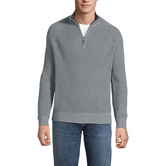 Men's Lands' End Drifter Quarter-Zip Sweater