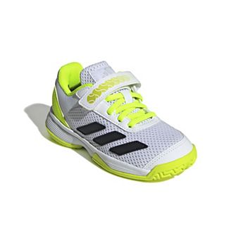 adidas Courtflash Kids Hook-and-Loop Tennis Shoes