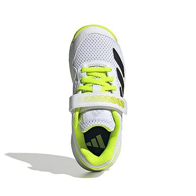 adidas Courtflash Kids Hook-and-Loop Tennis Shoes