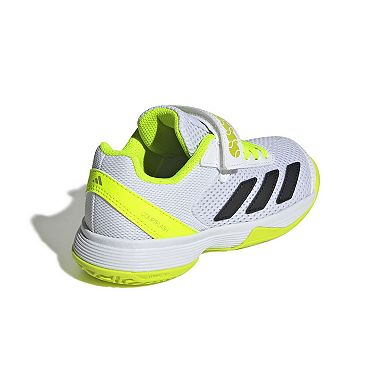 adidas Courtflash Kids Hook-and-Loop Tennis Shoes
