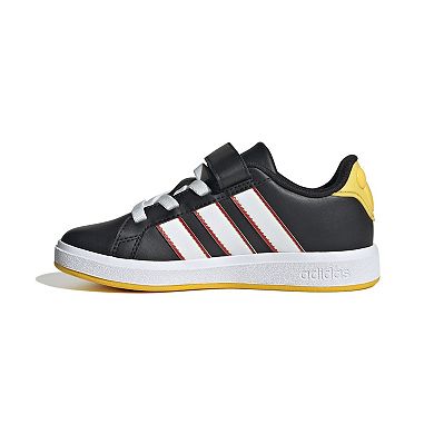 adidas Disney's Mickey Mouse Grand Court Kids Lace-Up Sportswear Shoes