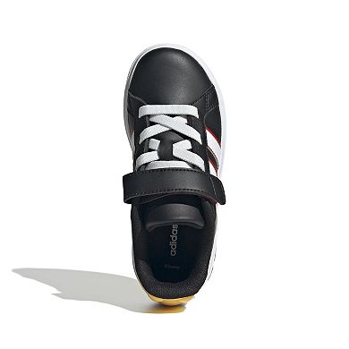 adidas Disney's Mickey Mouse Grand Court Kids Lace-Up Sportswear Shoes