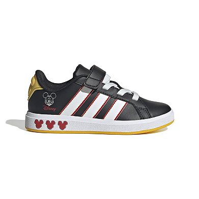 adidas Disney's Mickey Mouse Grand Court Kids Lace-Up Sportswear Shoes