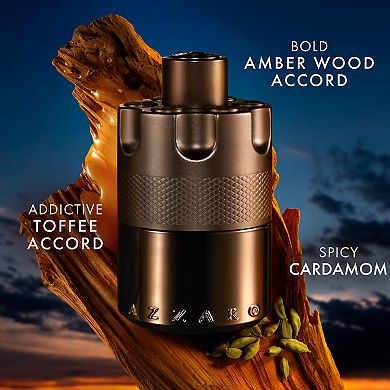 Azzaro The Most Wanted Eau De Parfum Intense with Toffee Accord & Amber Wood