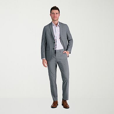 Men's Haggar® Smart Wash® Slim Fit Patterned Dress Shirt
