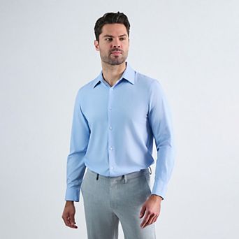 Men's Haggar® Smart Wash® Slim Fit Patterned Dress Shirt