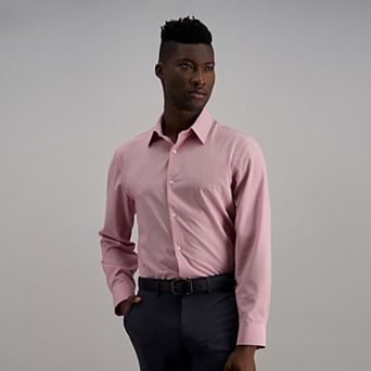 Men's Haggar® Smart Wash Classic Fit Patterned Dress Shirt