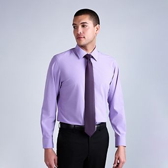 Men's Haggar® Smart Wash Classic Fit Patterned Dress Shirt