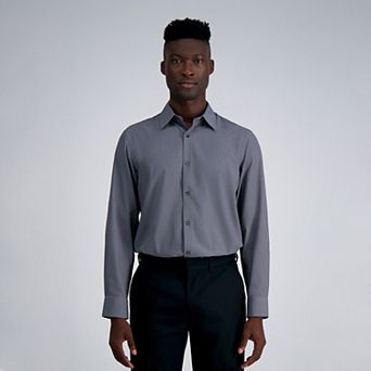 Men's Haggar® Smart Wash Classic Fit Patterned Dress Shirt