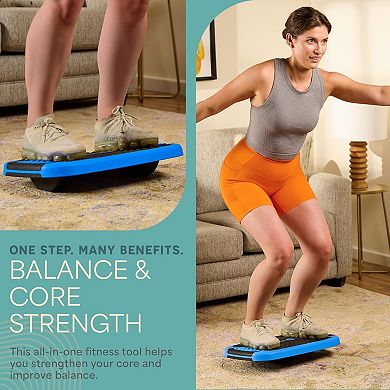 LifePro Adjustable Aerobic Balance Board - Multifunctional Slant Board for Home Workout