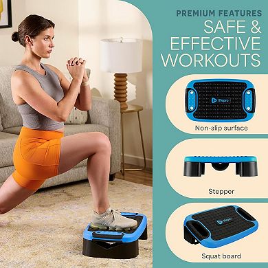 LifePro Adjustable Aerobic Balance Board - Multifunctional Slant Board for Home Workout