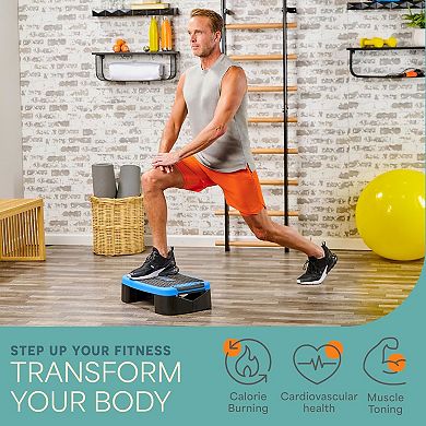 LifePro Adjustable Aerobic Balance Board - Multifunctional Slant Board for Home Workout