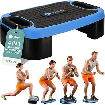 LifePro Adjustable Aerobic Balance Board - Multifunctional Slant Board for Home Workout