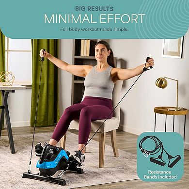 Lifepro 3-in-1 Under Desk Pedal Exerciser with Resistance Bands