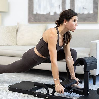 LifePro GluteBlast All-in-One Glute Bench with Built-In Resistance Bands
