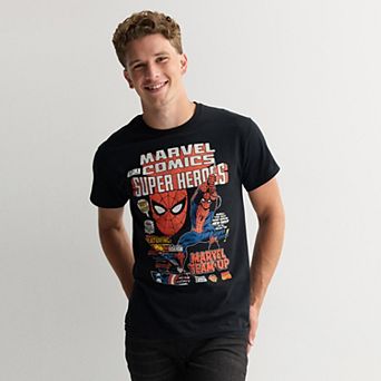 Men's Marvel Comics Super Heroes Team Up Graphic Tee
