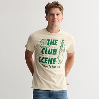 Men's The Club Scene Time To Par Tee Graphic Tee
