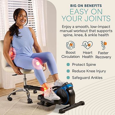 LifePro Portable Under Desk Elliptical Peddler - Compact Foot & Leg Exerciser