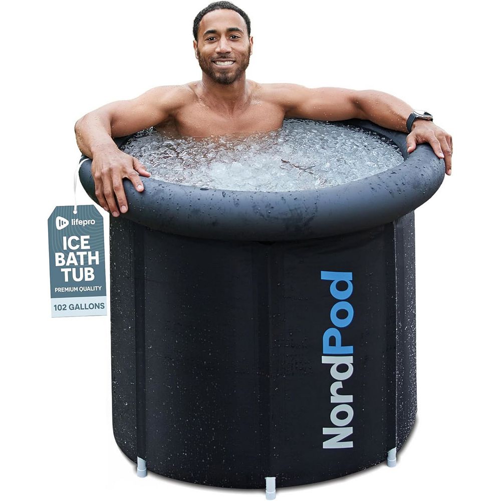 Lifepro NordPod XL Ice Bath Tub 102 Gallons for Recovery and