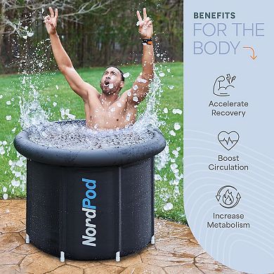Lifepro NordPod XL Ice Bath Tub 102 Gallons for Recovery and Therapy