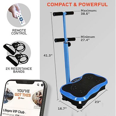 Lifepro Vibration Plate Full Body Exercise Model no. LP-TRMLT