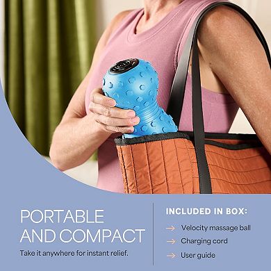 Lifepro Portable 4-Speed Vibrating Massage Ball