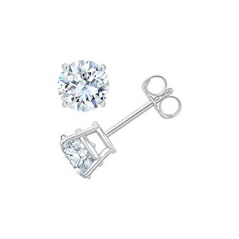 Brilliant Love 10k Gold 1 Carat T.W. Lab-Grown Diamond Stud Earrings