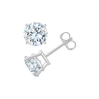 Brilliant Love 10k Gold 1 1/2 Carat T.W. Lab-Grown Diamond Stud Earrings